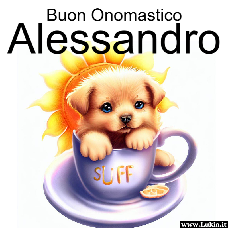 Buon onomastico Alessandro: Un augurio Pieno di Dolcezza