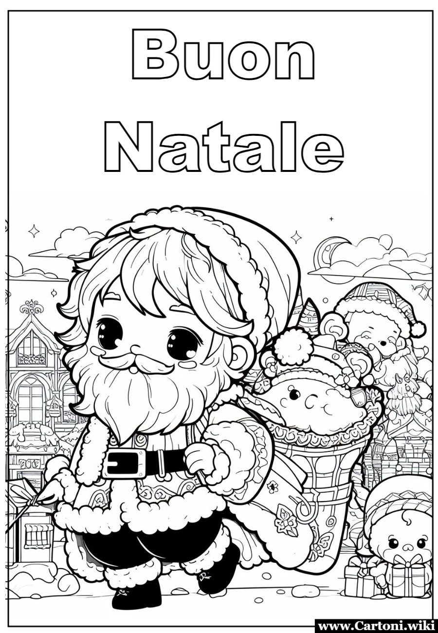 Un Natale di Gioia da Colorare: Bambino Vestito da Babbo Natale con Tanti Regali Inizia la stagione natalizia con il dono della creativit. Questo disegno da colorare incarna la magia del Natale attraverso gli occhi di un bambino vestito da Babbo Natale, pronto a condividere gioia e festa con il mondo. Che la tua esperienza di colorazione sia piacevole e che il tuo Natale sia illuminato dai colori vivaci e dalla felicit di questo speciale disegno. - Immagini gratis