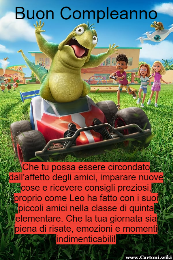 Un Viaggio di Auguri: Ispirato a Leo, la Lucertola Avventurosa In un mondo che talvolta sembra frenetico, prendiamoci il tempo per scrivere auguri che vanno al di l delle parole comuni. Che il nostro biglietto di auguri, ispirato a Leo, possa portare un sorriso sul tuo viso e trasmettere l'affetto e l'attenzione che meritano momenti cos speciali.
Che tu possa vivere un compleanno avventuroso e indimenticabile! - Immagini gratis