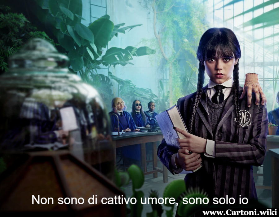 Mercoled Addams: non sono di cattivo umore, sono solo io