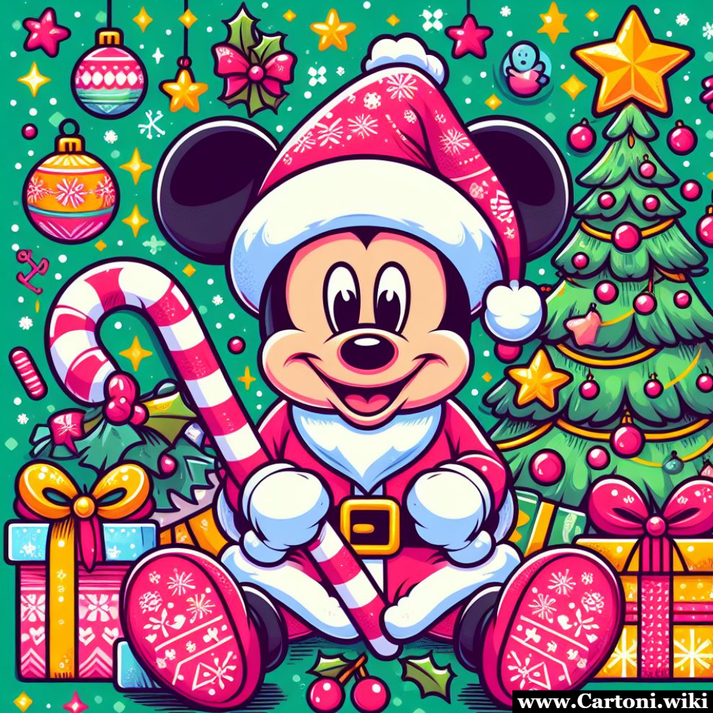 Topolino Vestito da Babbo Natale: La Magia di un Natale Disney In questo Natale, lasciamoci incantare dalla magia di Topolino vestito da Babbo Natale e dall'atmosfera festosa dell'albero decorato. Che la gioia e l'allegria di Topolino ci ispirino a vivere il Natale con cuore aperto e a creare ricordi speciali. Buone feste a tutti, con la magia unica di un Natale Disney! - Immagini gratis