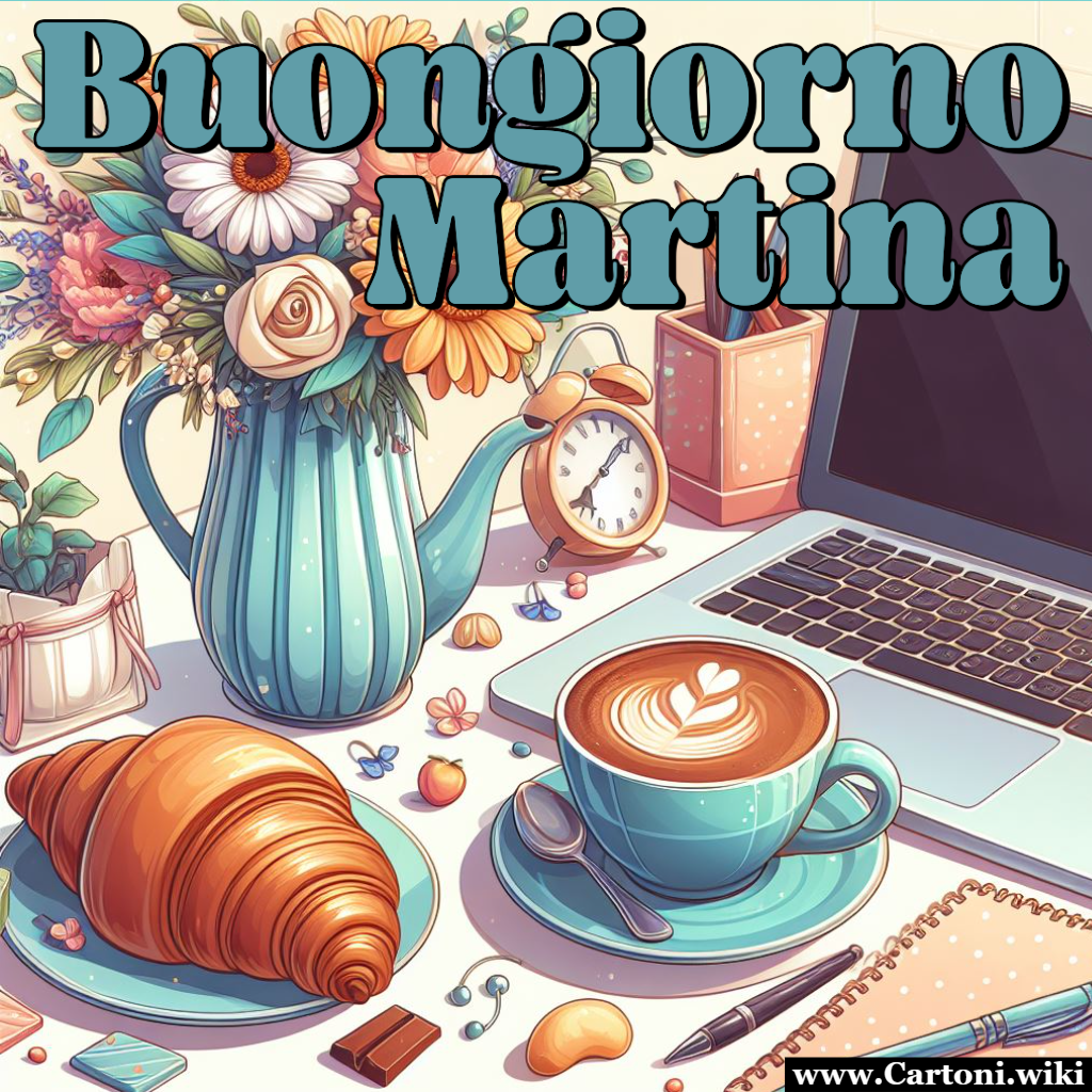 Buongiorno Martina: immagine personalizzata con il nome Le immagini pi belle per augurare buongiorno ad una persona che si chiama Martina. Martina che ogni momento di questa giornata speciale sia all'altezza delle tue aspettative. Buongiorno e buona giornata! - Immagini gratis