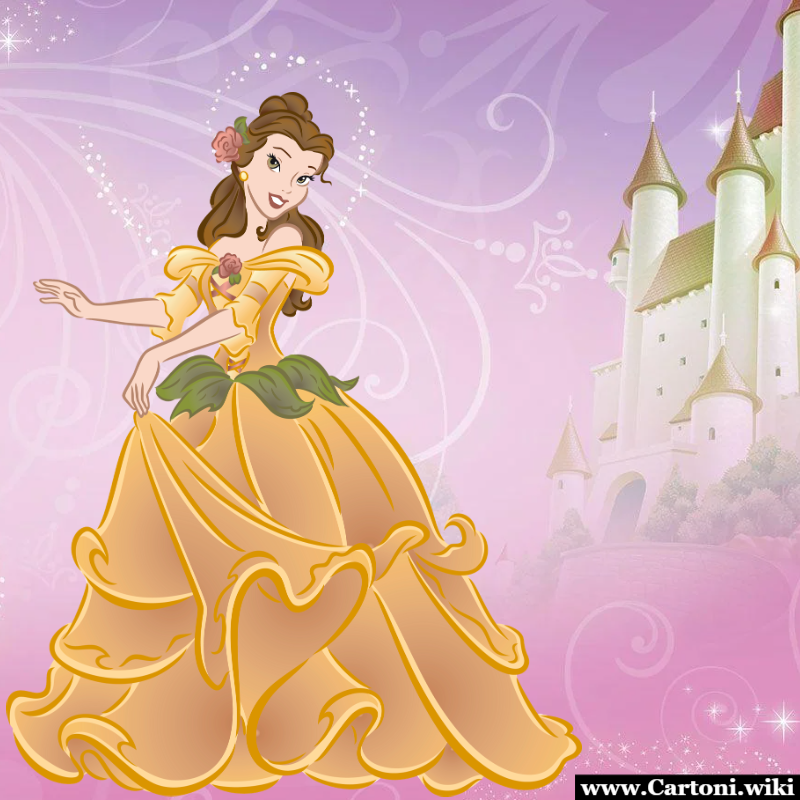 Crea invito festa di compleanno con la principessa Belle