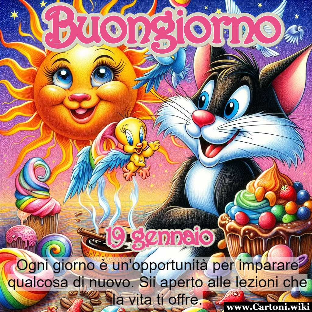 Buongiorno 19 gennaio 19 gennaio. Buongiorno: ogni giorno  un'opportunit per imparare qualcosa di nuovo. Sii aperto alle lezioni che la vita ti offre. Questa frase ci ricorda che ogni momento  un'occasione per crescere, apprendere e affrontare la vita con un cuore aperto. In questo articolo, esploreremo come possiamo abbracciare le lezioni quotidiane, anche nelle sfide apparentemente piccole.  - Immagini gratis