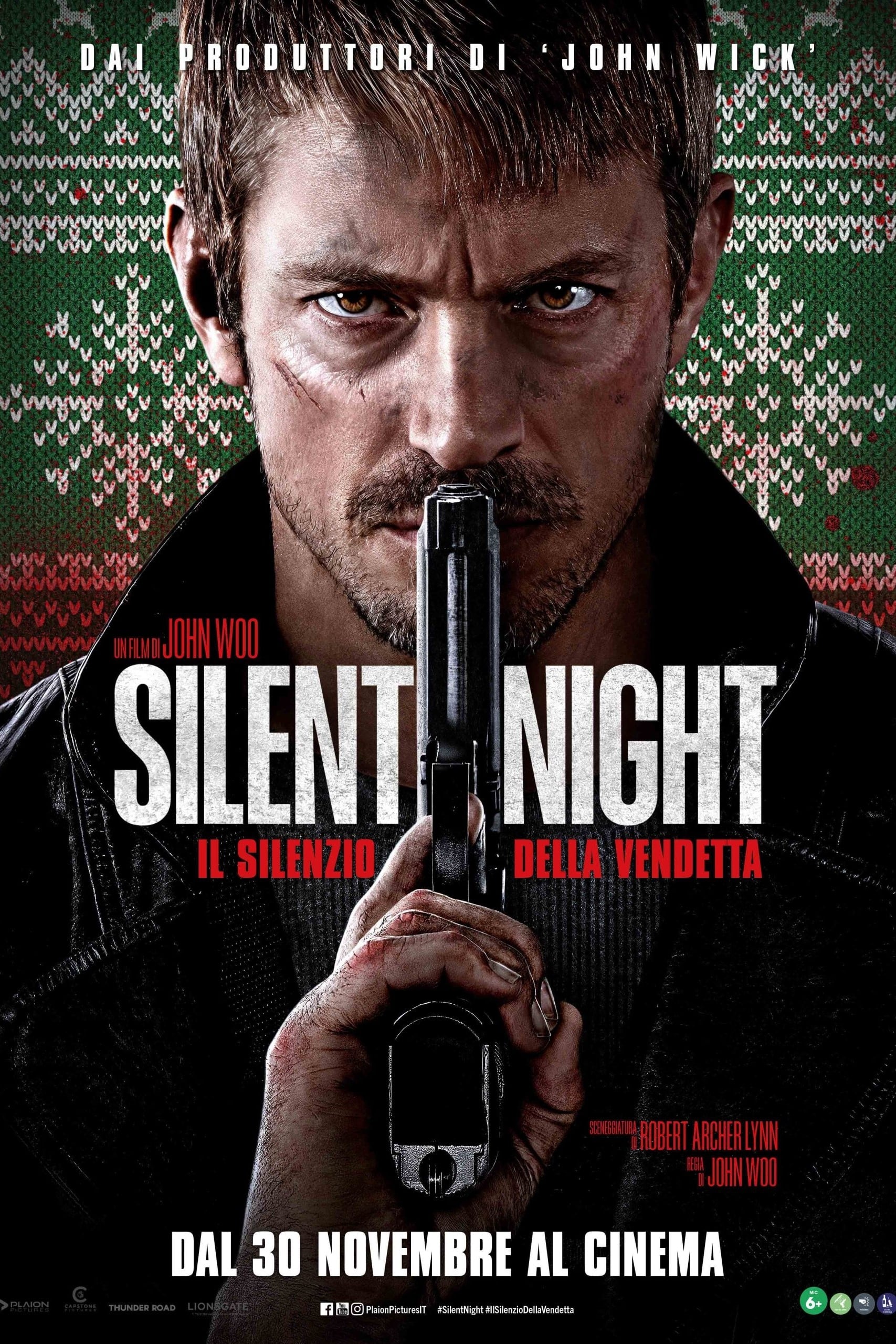 SILENT NIGHT - IL SILENZIO DELLA VENDETTA film del 2023 
