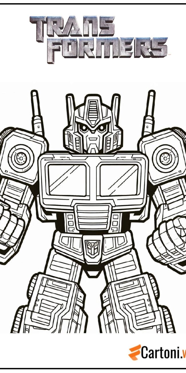 Transformers disegni da colorare per bambini