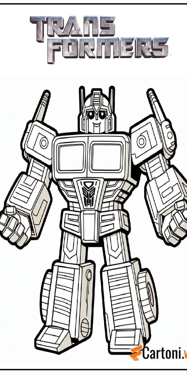 disegni da stampare di transformers