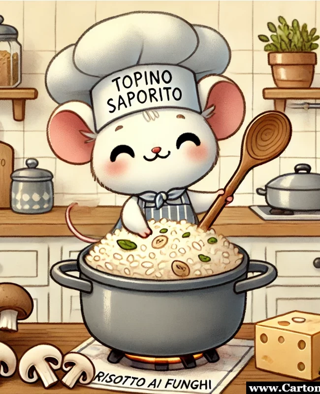 Ricetta risotto ai funghi di Topino saporito