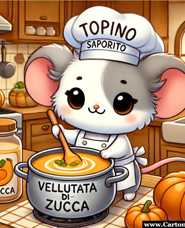 Ricetta vellutata di zucca di Topino Saporito