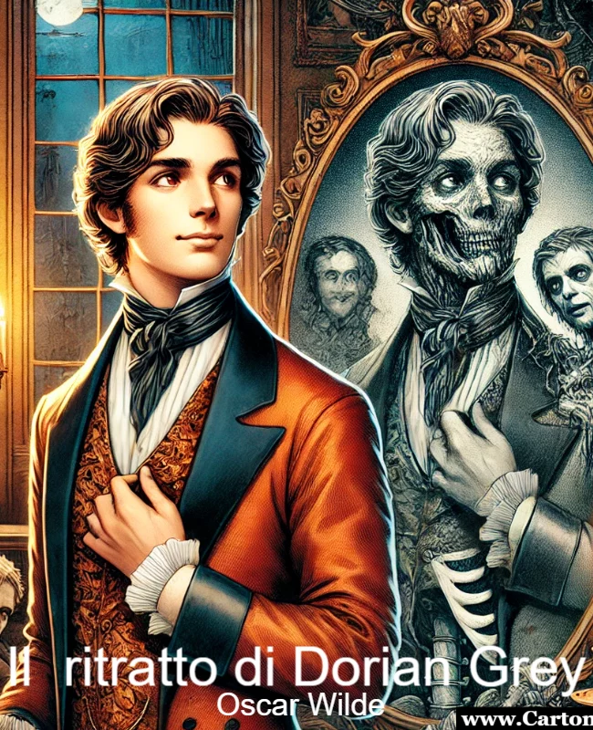 Il ritratto di Dorian Grey come descritto nel libro di Oscar WildeWilde