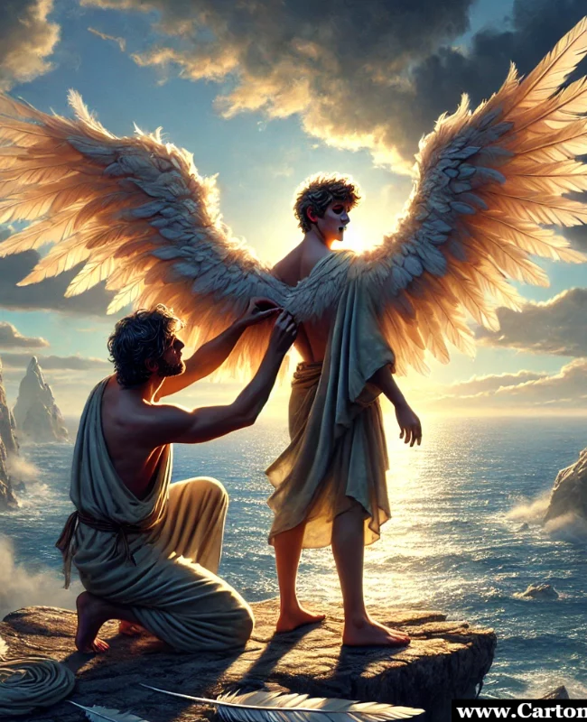 Il mito di Dedalo e Icaro è una potente metafora della condizione umana, un racconto che intreccia genio, aspirazione e tragedia. La loro storia ci ricorda la bellezza e i rischi del desiderio di libertà, invitandoci a trovare un equilibrio tra ambizione e responsabilità.